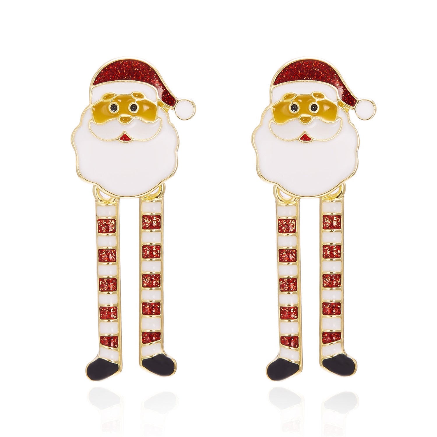 Wholesale Drops of oil Christmas  earrings
