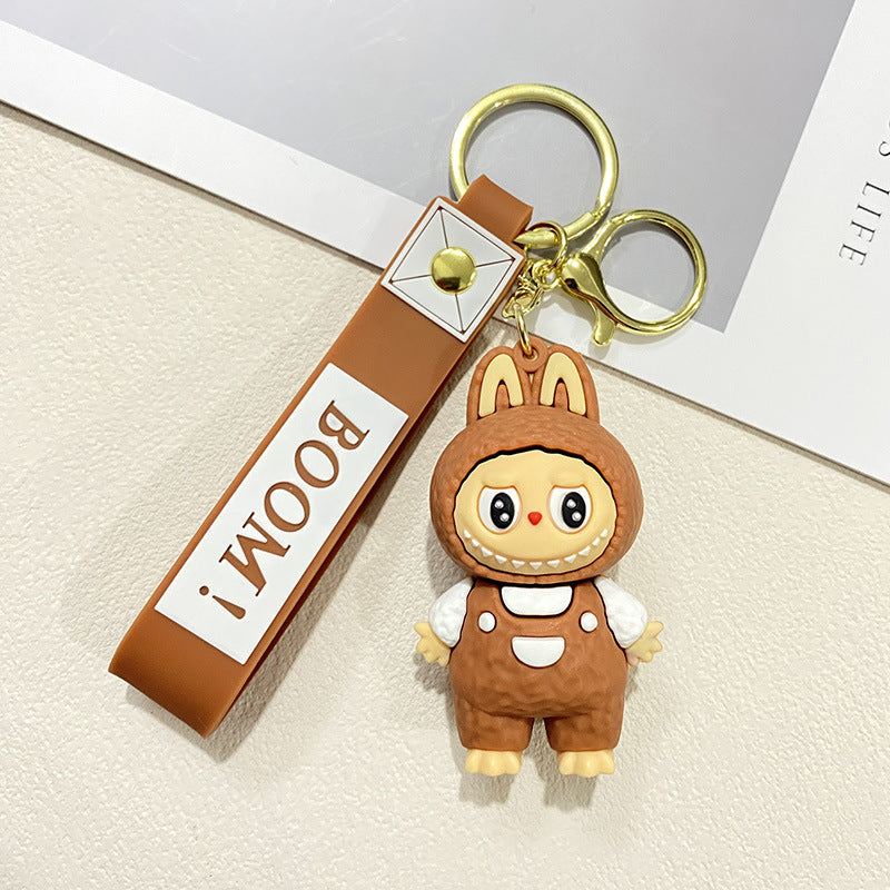 Wholesale Cute cartoon silicone keychain