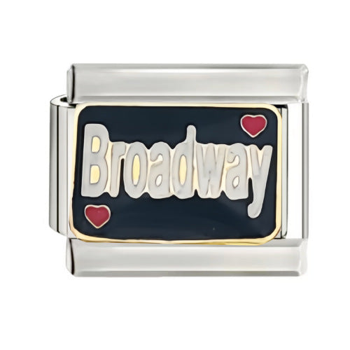 Wholesale talian Charm Starter Bracelets DIY square Single Section Creative Stainless Steel Composable Bracelet