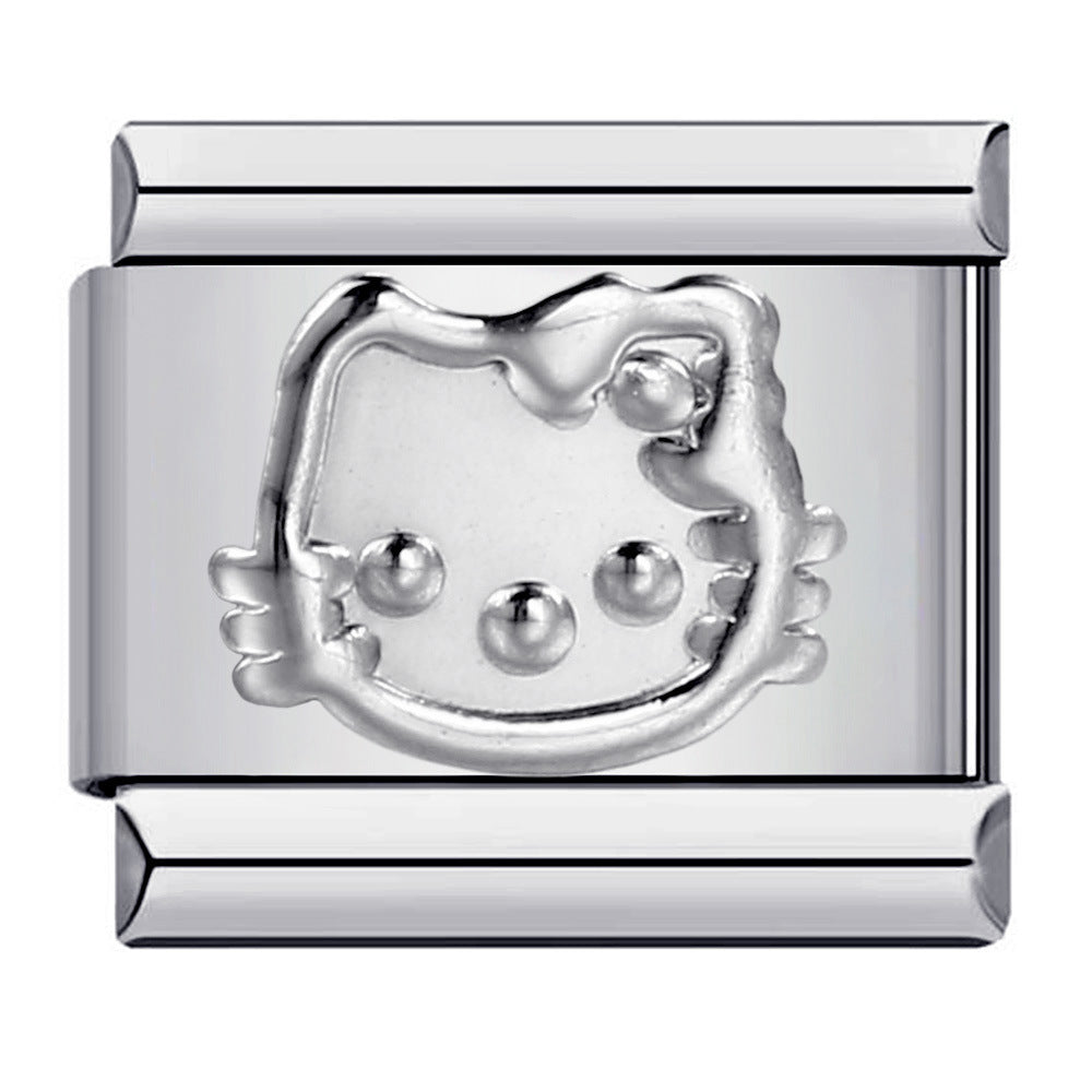 Wholesale 9mm Oil Drop Flag DIY Italian Charm Bracelet ACC-BT-QiYing023