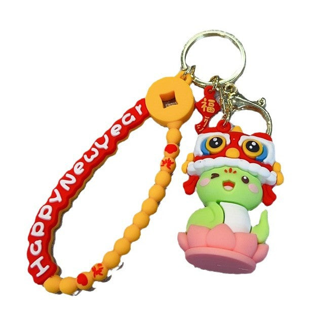 Wholesale Cartoon cute silicone keychain