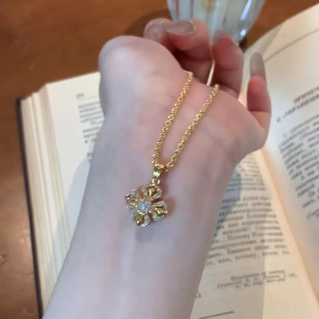 Wholesale sterling silver S925 real gold plated cross necklace