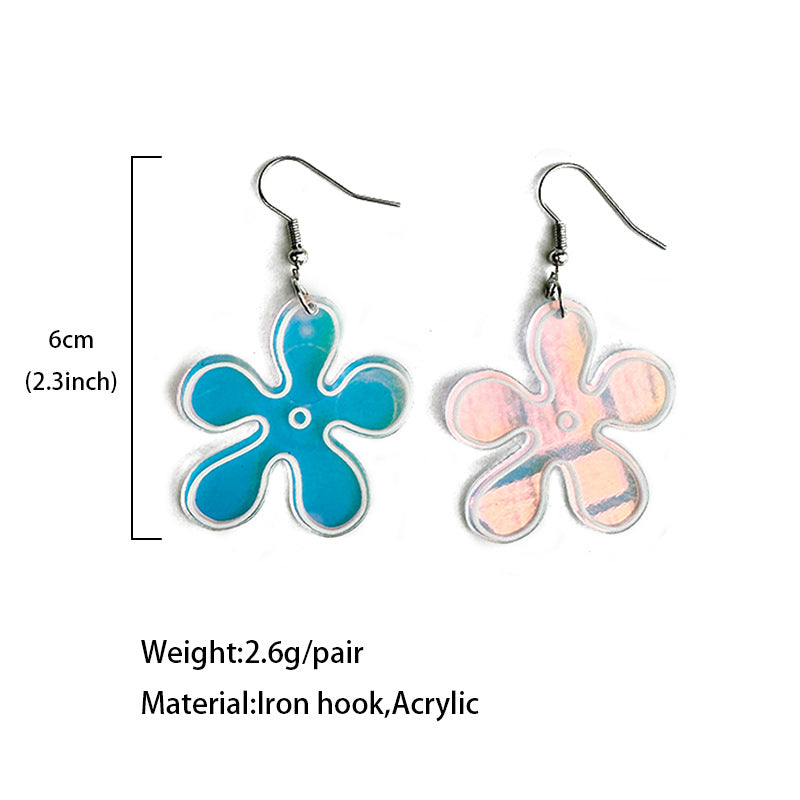 Wholesale  undersea flower worm earrings