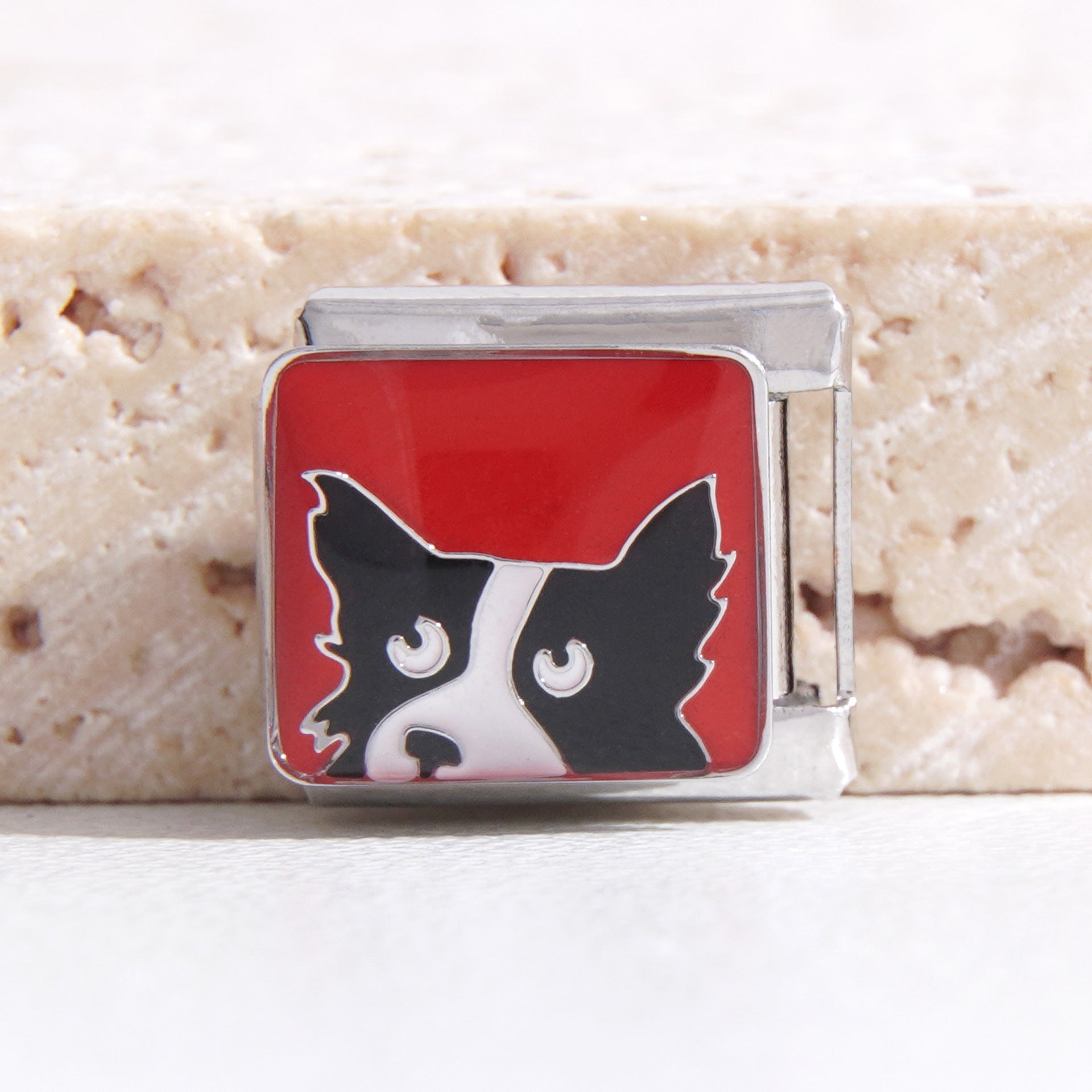 Wholesale Italian Charm Bracelet 9mm DIY Splicing Creative Pattern Stainless Steel Composable Bracelet