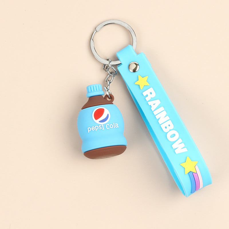Wholesale Cartoon Cute PVC Soft Glue Keychains ACCVIP-KC-HongAo001