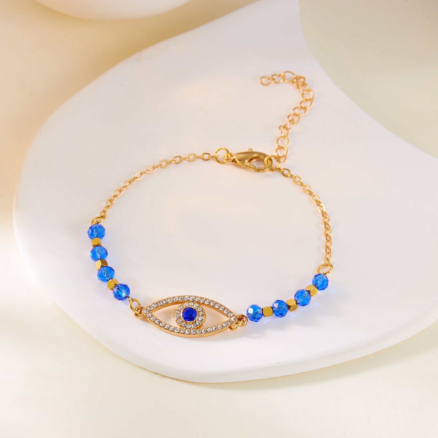 Braccialetto di cristallo del malocchio all'ingrosso