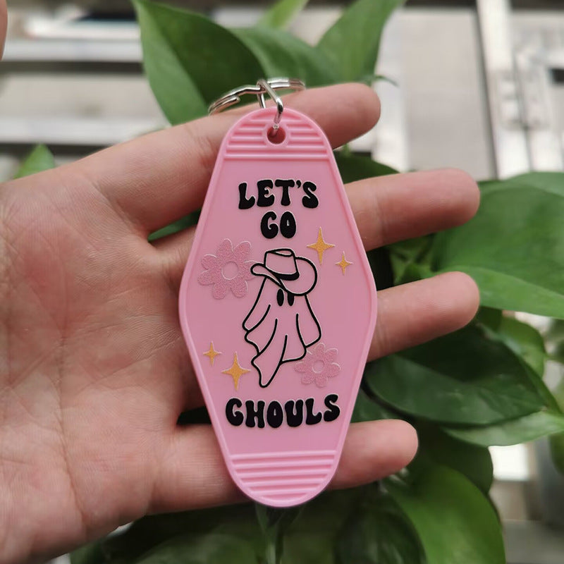 Wholesale Halloween Vintage Hotel Keychains ACC-KC-MeiXin005