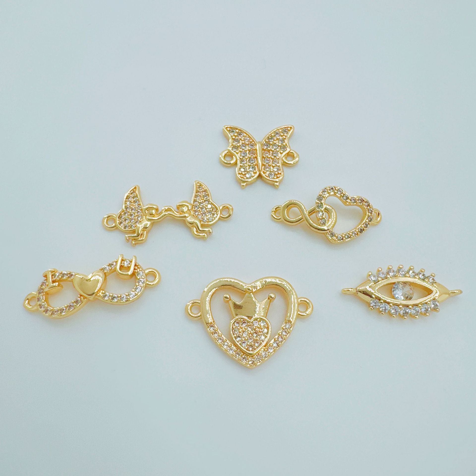 Wholesale Copper Gold-Plated Oceanic Design Bracelet and Necklace Set for Women Everyday Wear Jewelry Accessory
