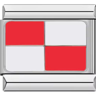 Wholesale  Module Flag Stainless Steel Bracelet - Trendy Fashion Accessory Gift