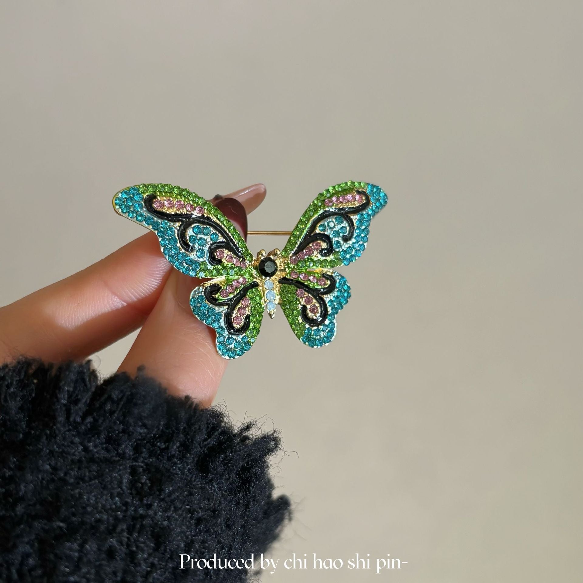 Wholesale  Color Butterfly Brooch