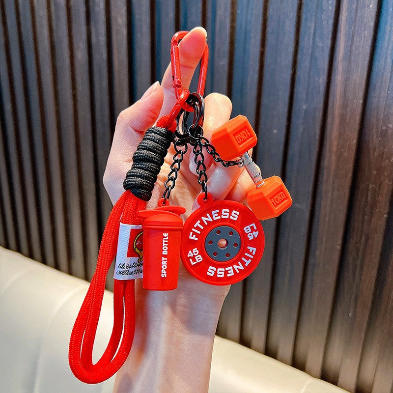 Wholesale Acrylic Tennis Tassel Keychain - Trendy Car Key Accessory for Everyday Use
