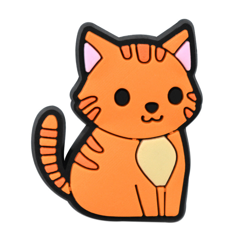 Wholesale Random 100pcs Cat Hole Shoes Accessories Shoes Charms ACC-SC-RYY037