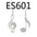 Wholesale  elegant temperament Diamond note music earring