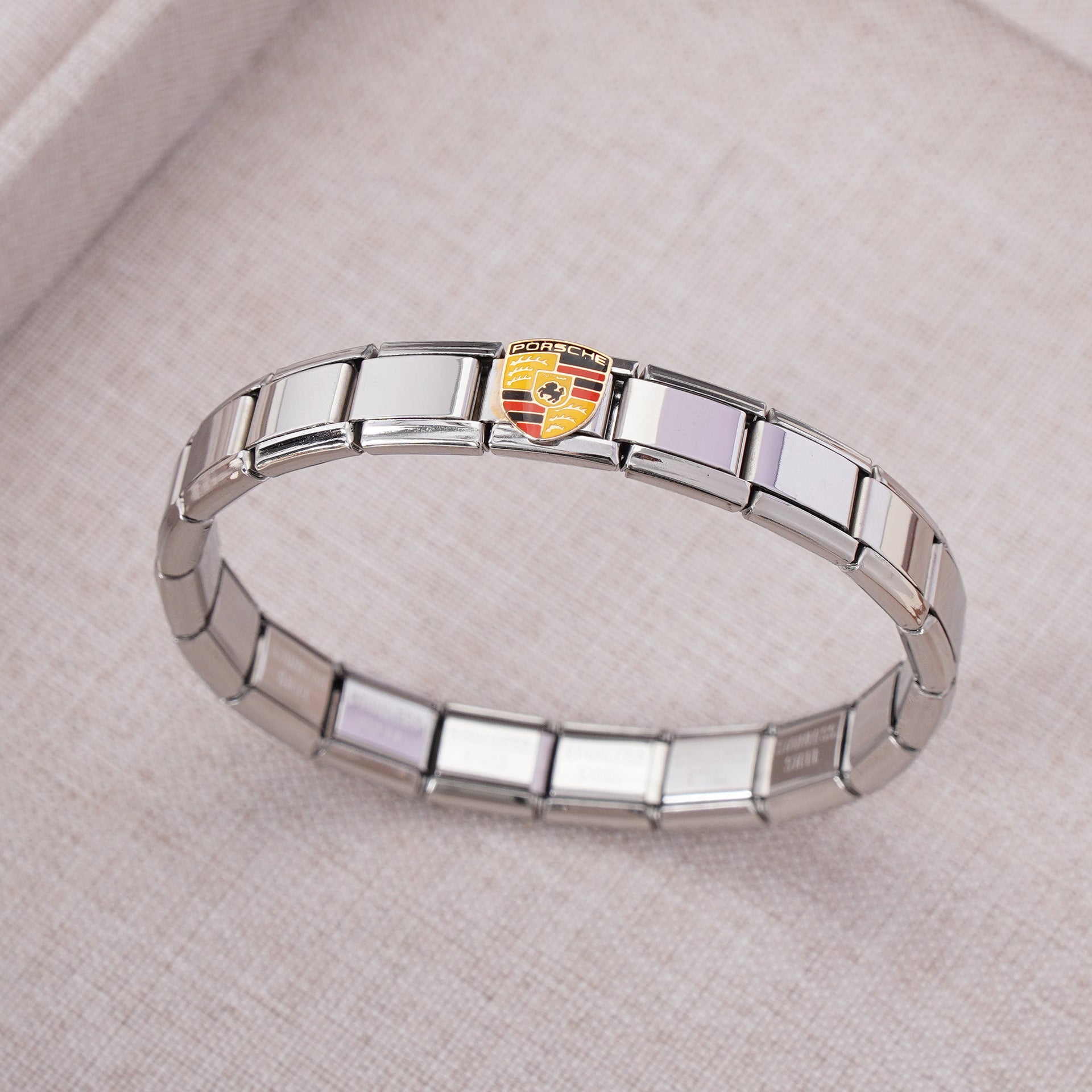 Wholesale  Italian Module Car Standard Finished Bracelet