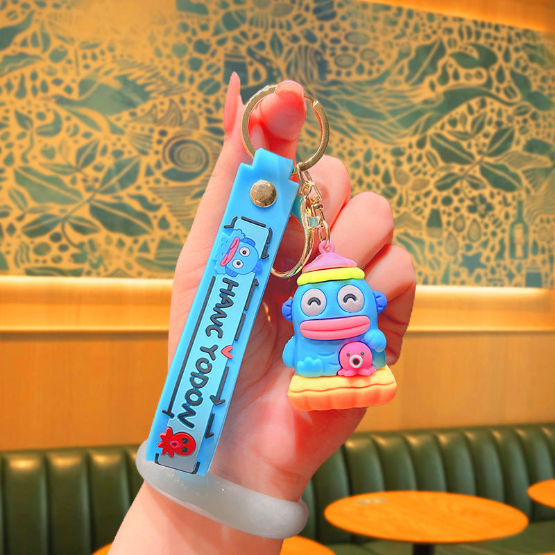 Wholesale Cartoon Fish Silicone Keychain Cute Keychain ACC-KC-JuCai007