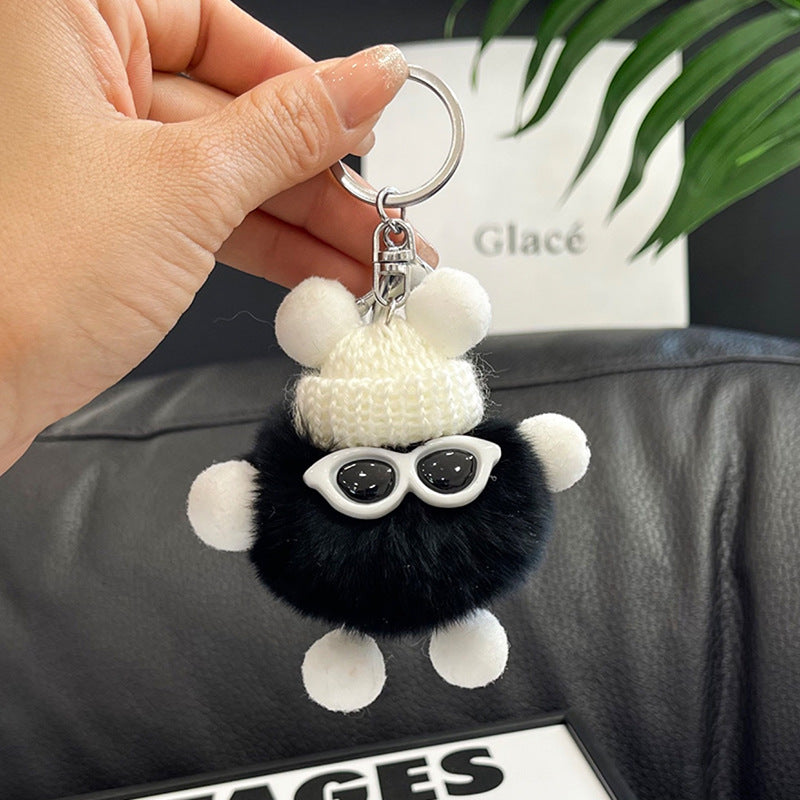Wholesale Plush Briquettes Monster Keychains ACC-KC-Chengx003