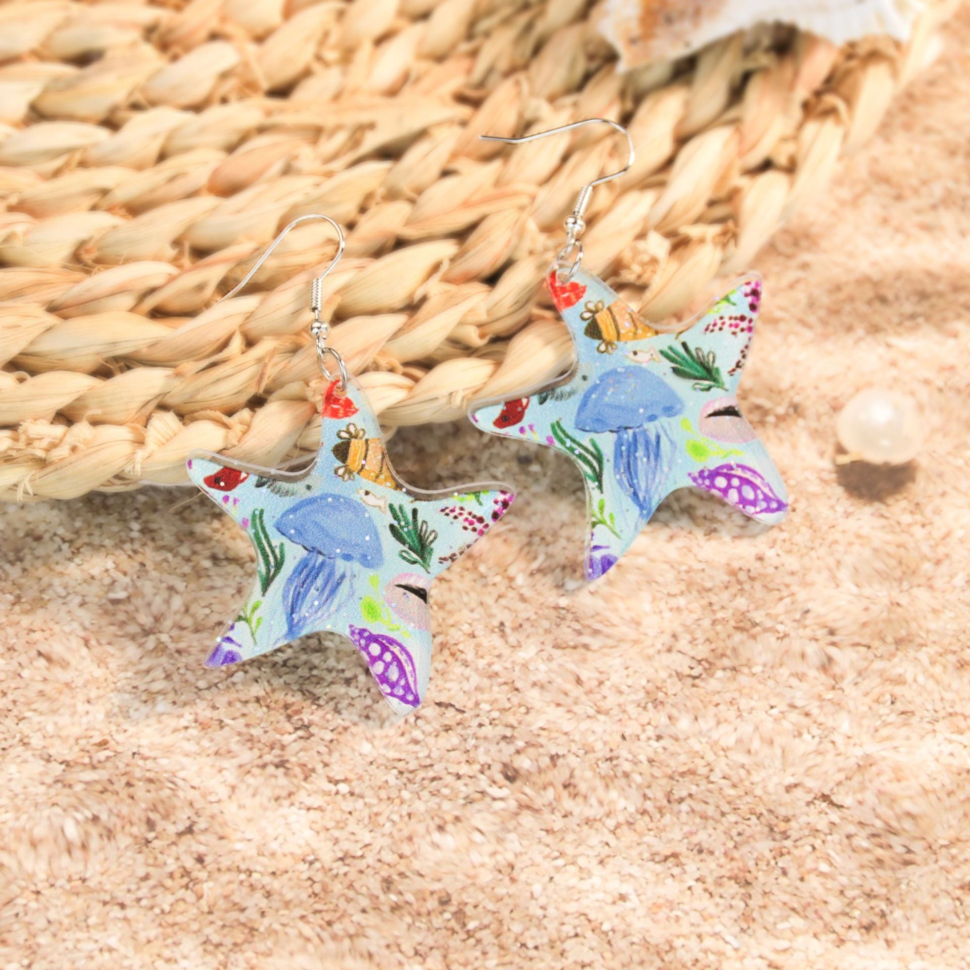 Wholesale Water Cup Acrylic Earrings