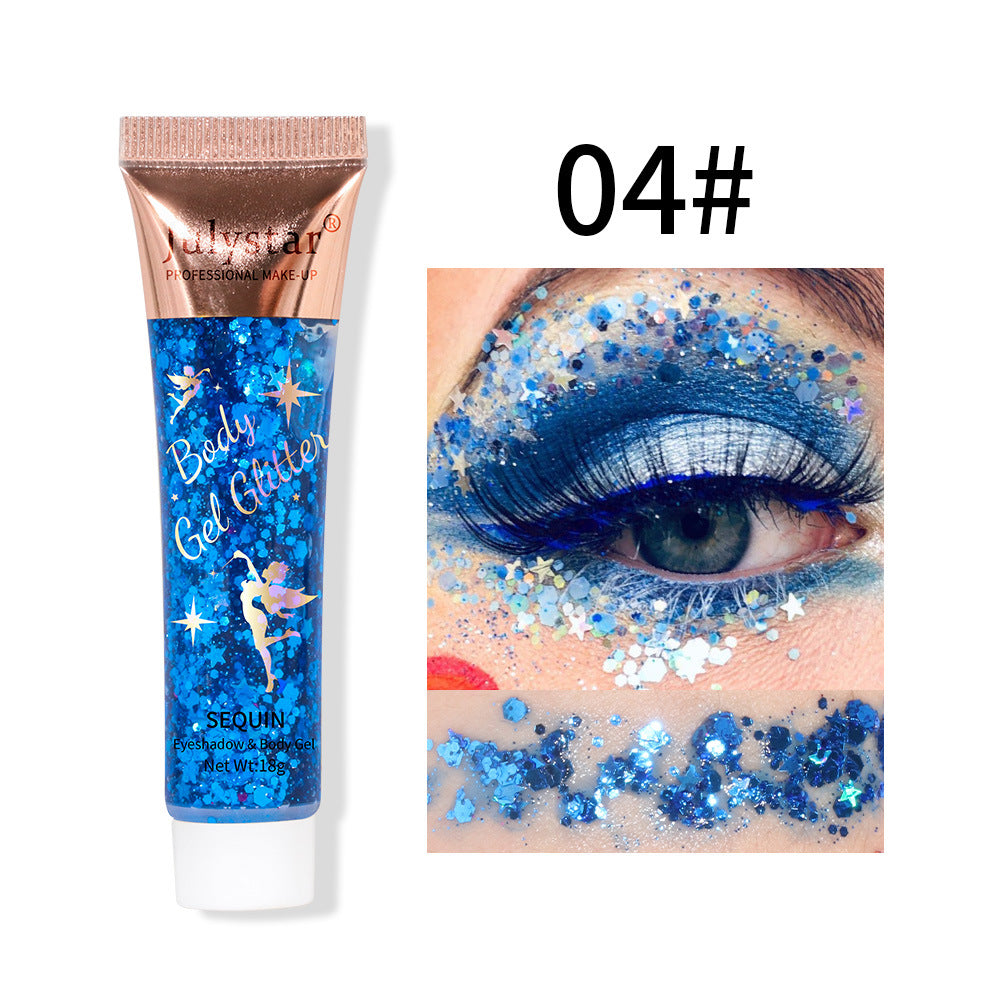 Wholesale Makeup Mermaid Scale Gel Glitter Eyeshadow ACC-EW-Meika003