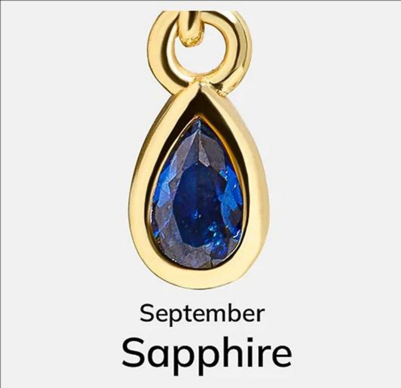 Wholesale twelve birthstone twelve constellation English letter necklace