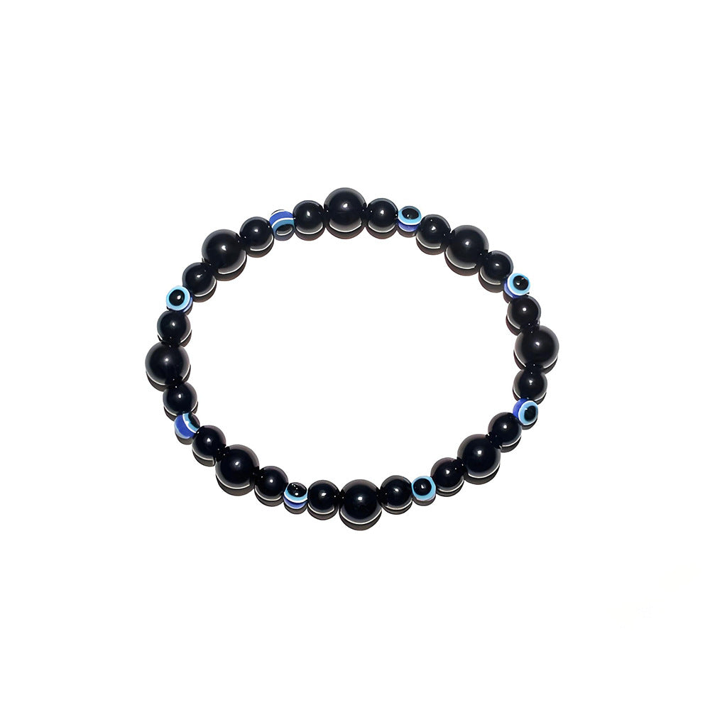 Wholesale Colorful Cat' s Eye Evil Eye Bracelet Fashion Jewelry Accessory Gift for Couples