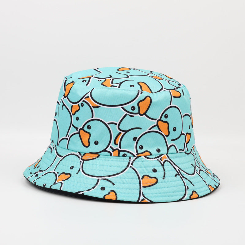 Wholesale  duckling digital printing fisherman hat bucket hat
