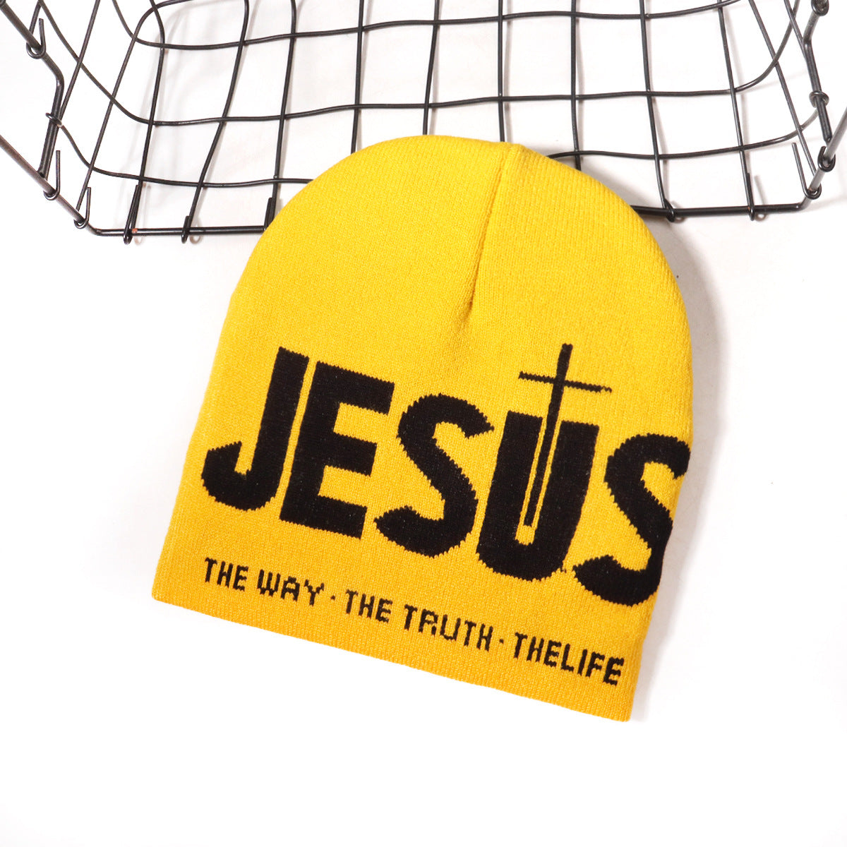 Wholesale  Letter Jacquard Knitted Hat Beanie