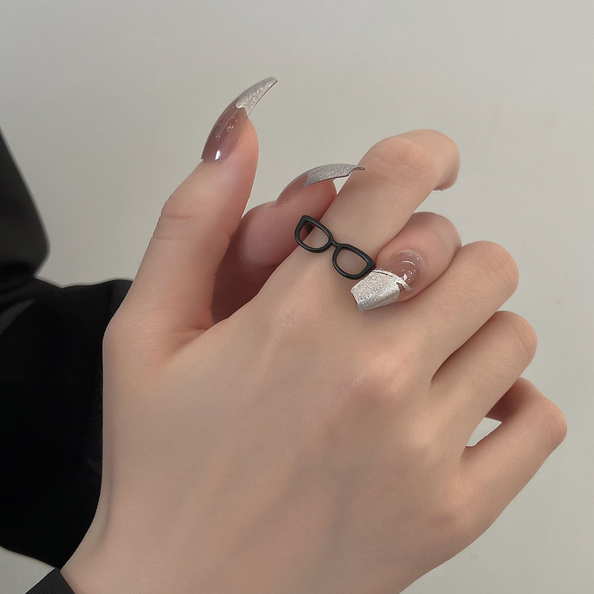 Wholesale love open Small Gold Watch Couple  Ring