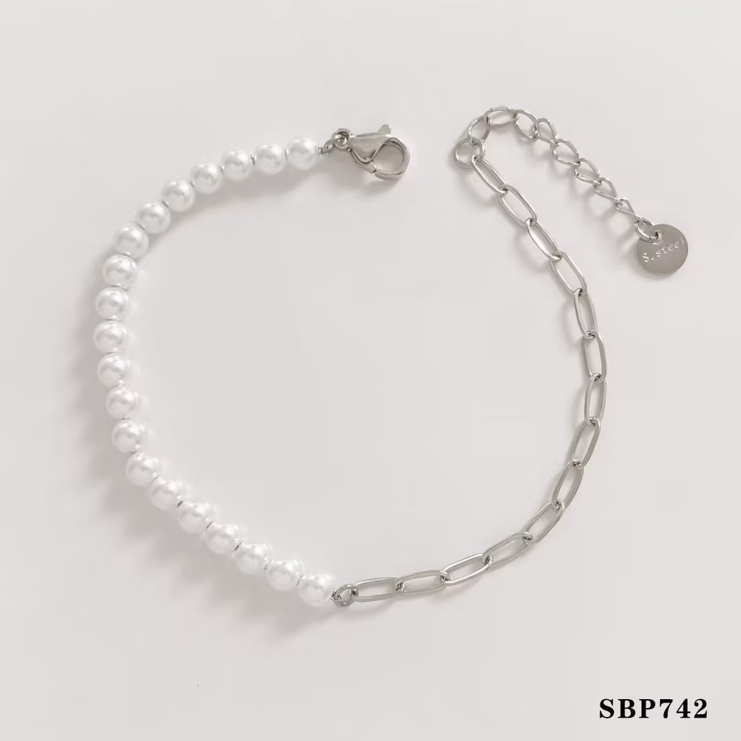 Wholesale  fashion minimalist design stainless steel ankle