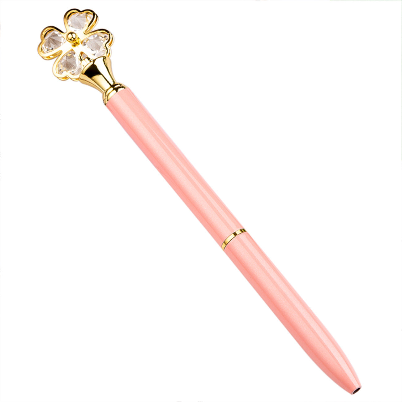 Wholesale  four-leaf clover shape wave point ballpoint pen