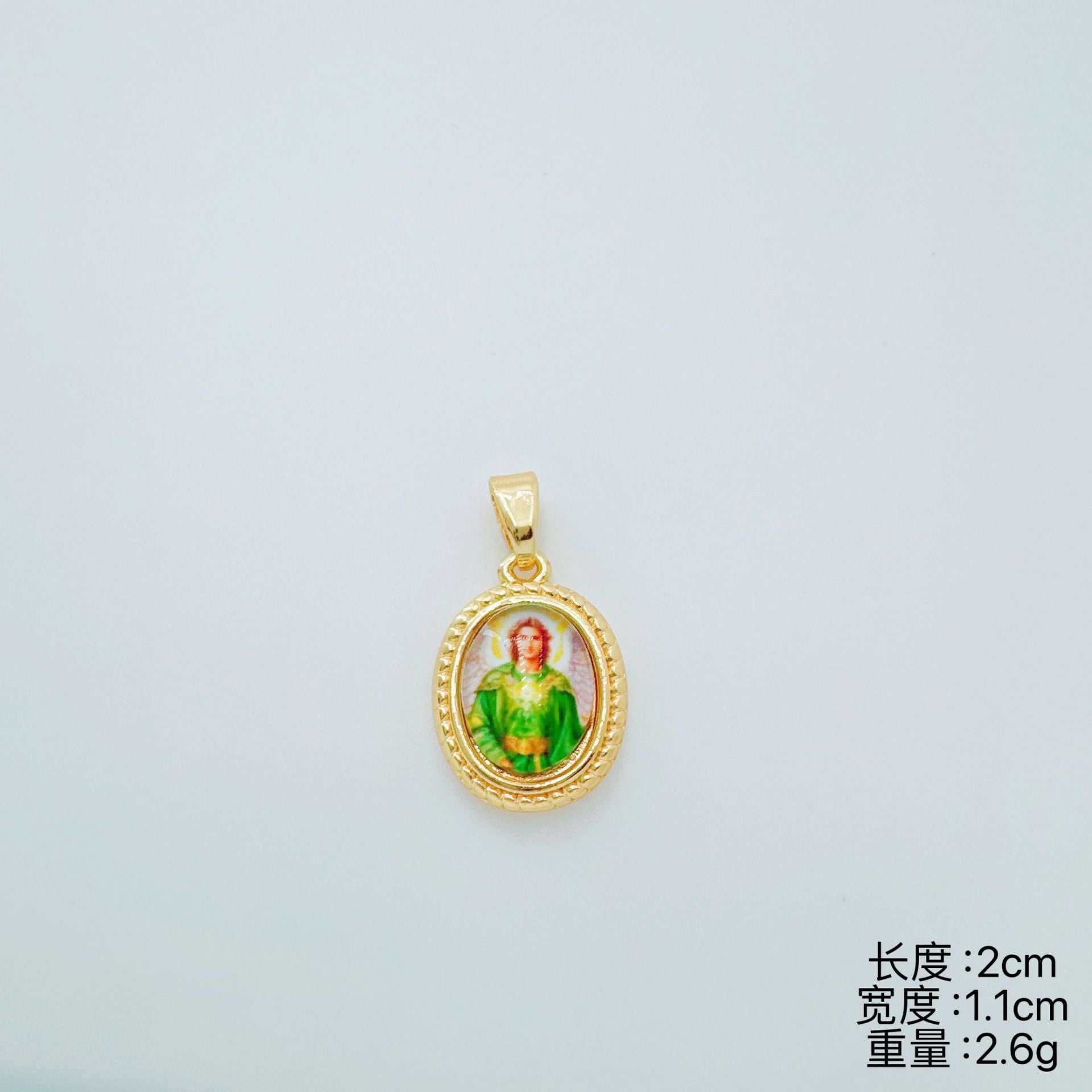 Wholesale Gold-Plated Copper Figure Pendant Necklace,  Trendy Gift Jewelry Accessory for Women
