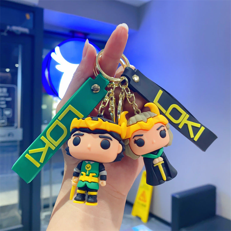 Wholesale Cute Cartoon Plastic Keychain ACC-KC-Kelan006