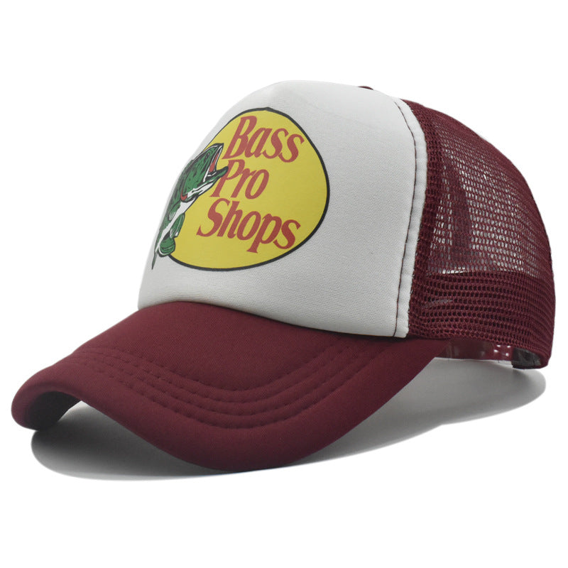 Wholesale Printed Mesh Hats Summer Outdoor Sun Visor Trucker Hats Baseball Cap ACC-HT-Xiny006