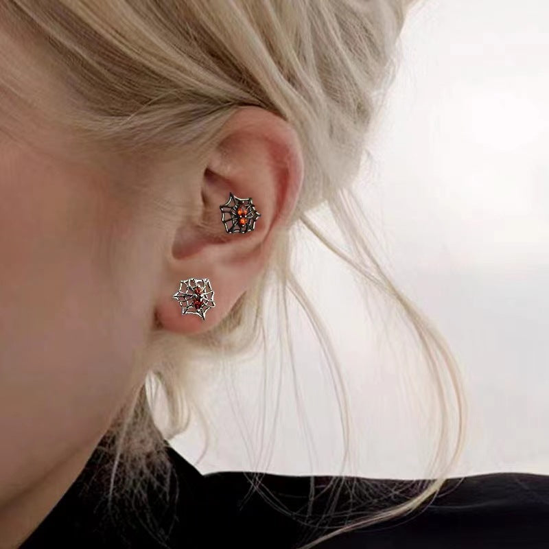 Wholesale Alloy  Web Zircon Ear Cuff Fashion Jewelry Earring for Women