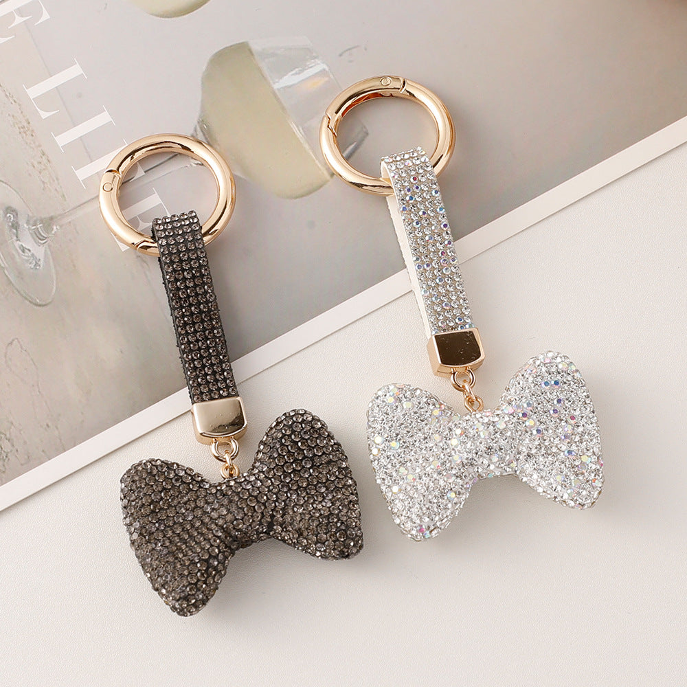 Wholesale Diamond Bow Keychains Metal Keychain ACC-KC-ChenHui010