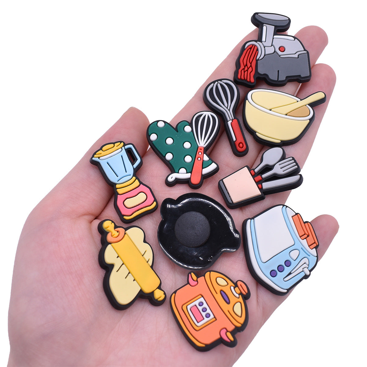 Wholesale Random 100pcs Kitchenware Series Shoes Accessories Shoes Charms ACC-SC-RYY049