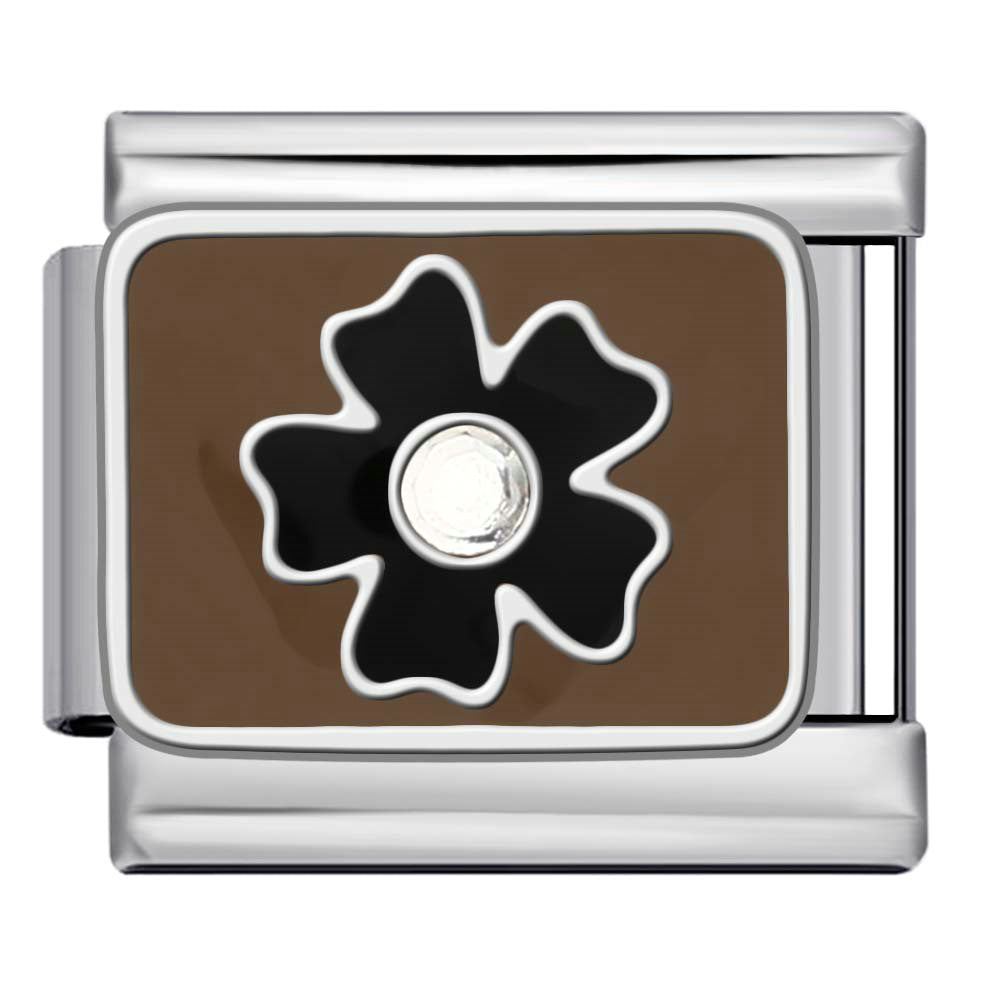 Wholesale Italian Charm Bracelet 9mm DIY  gold-plated enamel   Creative Stainless Steel Composable Bracelet