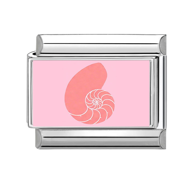 Wholesale 9mm Italian Charm Starter Bracelets DIY Marine Series Stainless Steel Composable Bracelet