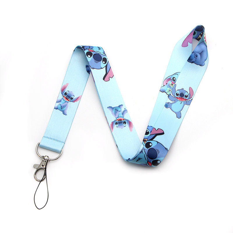 Wholesale Cartoon Mobile Phone Rope Lanyard Keychain