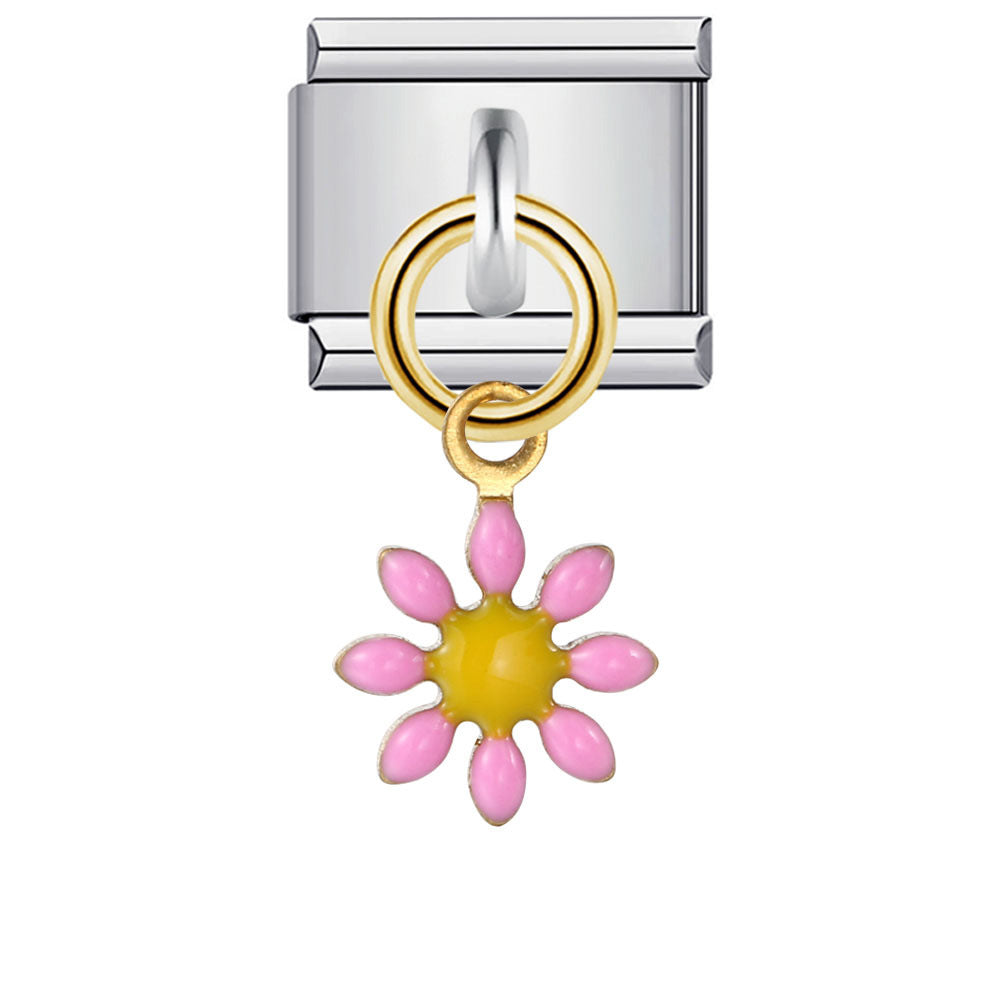 Wholesale 5pcs Italian Charm Bracelet 9mm DIY Splicing Cute Creative Pendant Stainless Steel Composable Bracelet