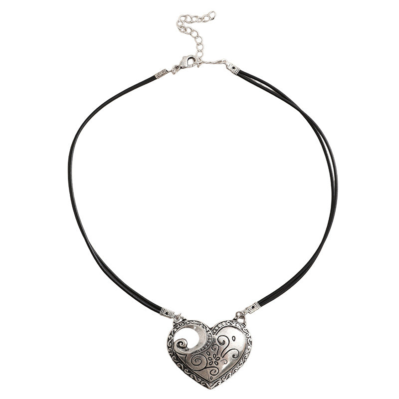 Wholesale Vintage Love Necklace Clavicle Chain Choker Necklace ACC-NE-Yuchen005