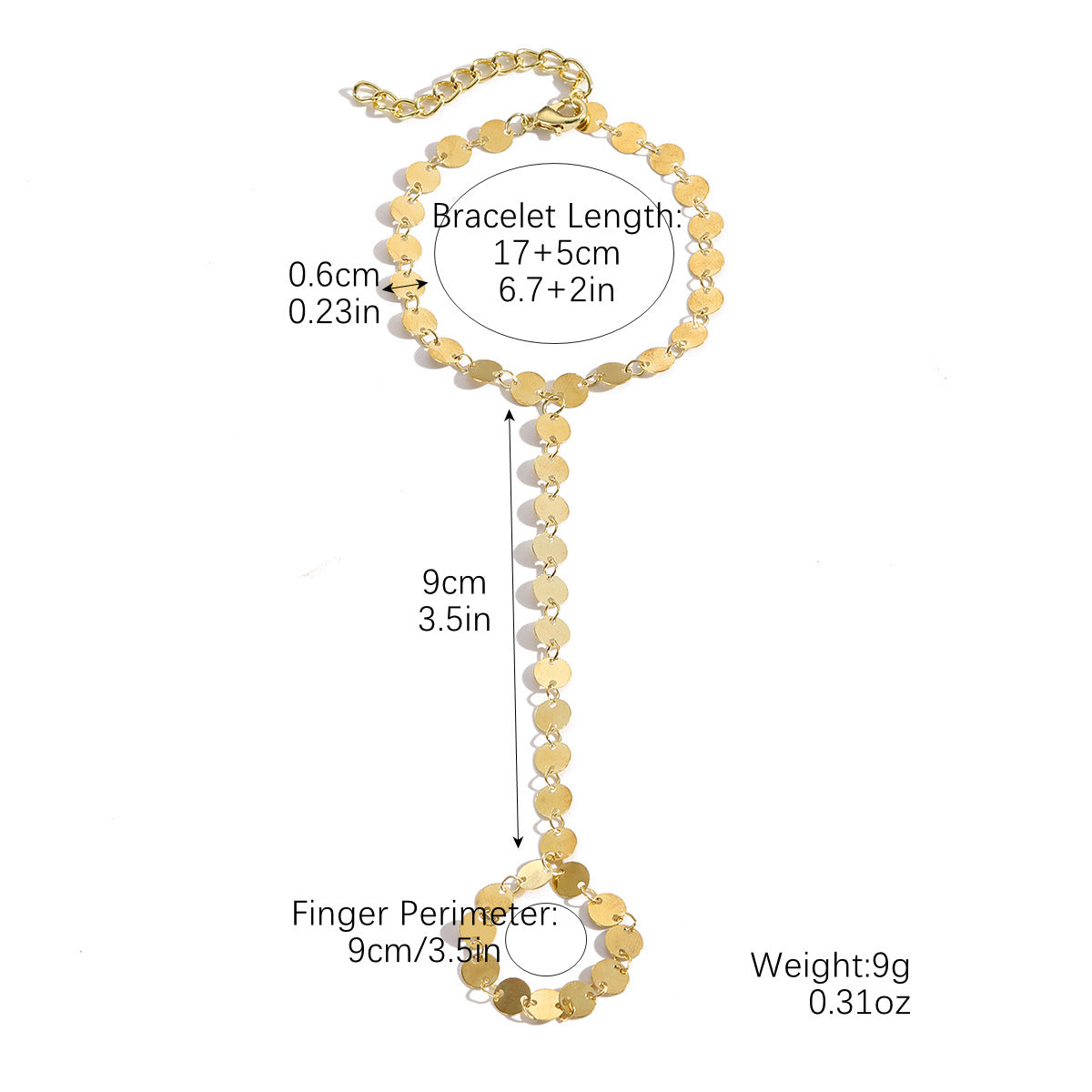 Wholesale Bracelet Three Layers  Fashionable Geometric Butterfly Bracelet