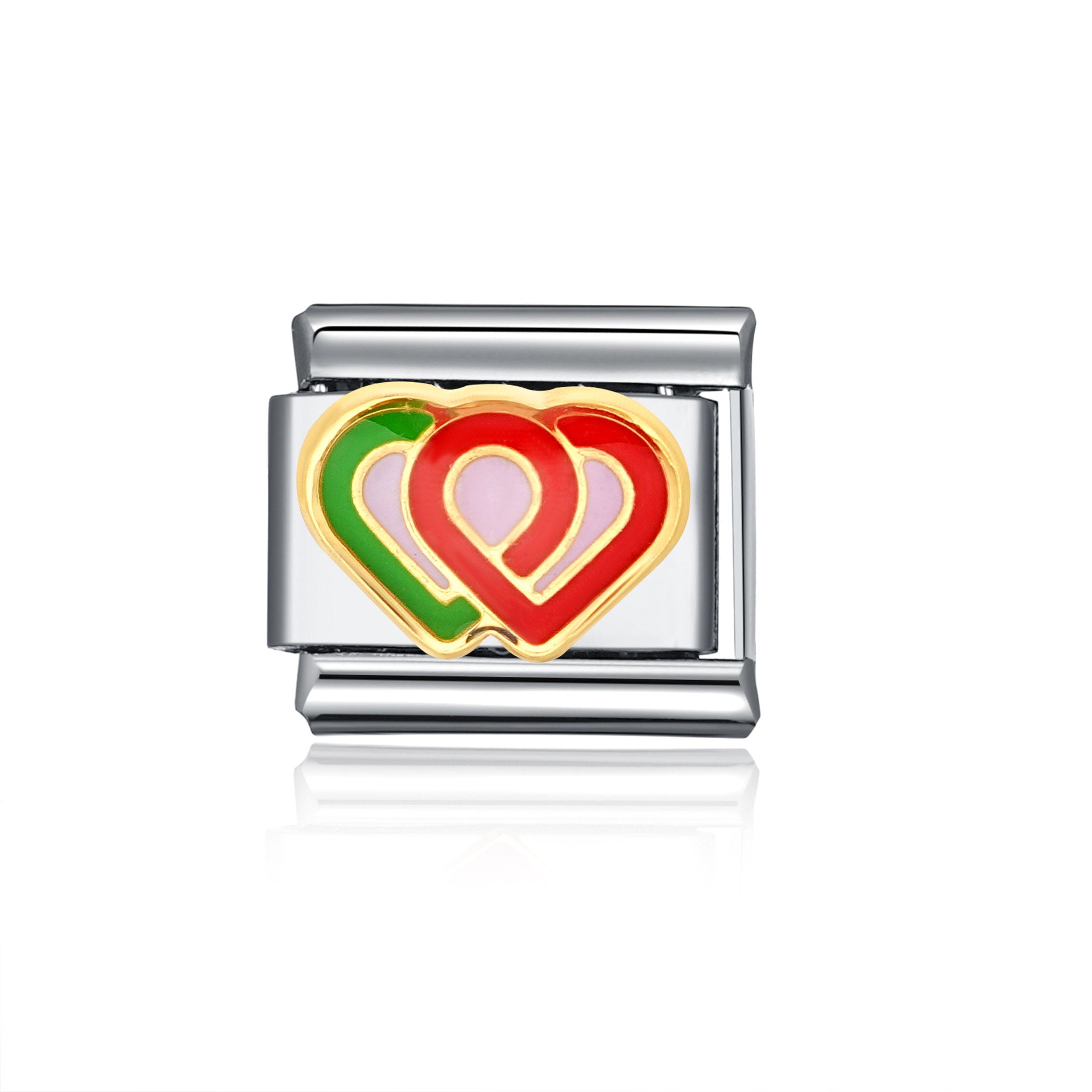 Bracelet de charme italien en gros de 9 mm d'animal d'épissage et de planable en acier inoxydable