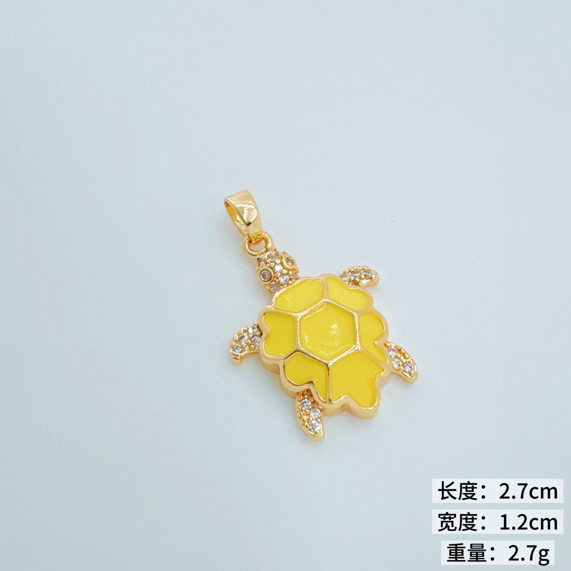 Wholesale 18k Gold-Plated Copper Sea Turtle Pendant Necklace,  Stylish Ocean Jewelry for Women