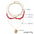 Wholesale  Summer Shell Color Stone Color Shell Natural Stone Necklace