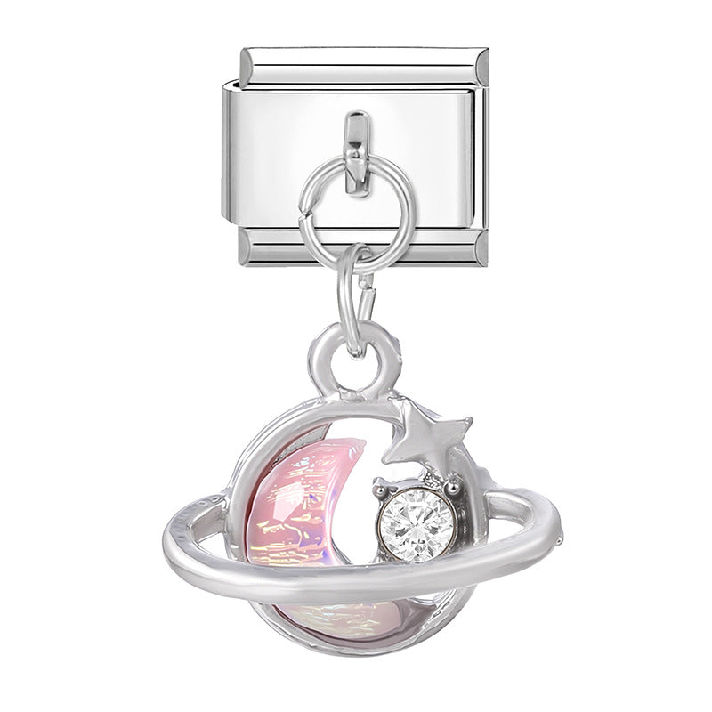 Wholesale 9mm Italian Charm Starter Bracelets DIY Pendant Style Stainless Steel Composable Bracelet