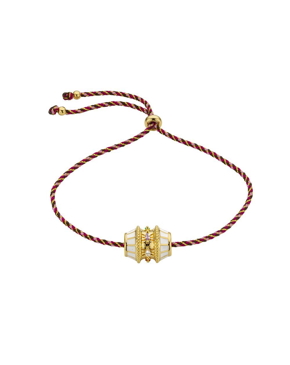 Wholesale drum twist Valentine's Day necklace furnace vacuum plating 18K gold color preservation