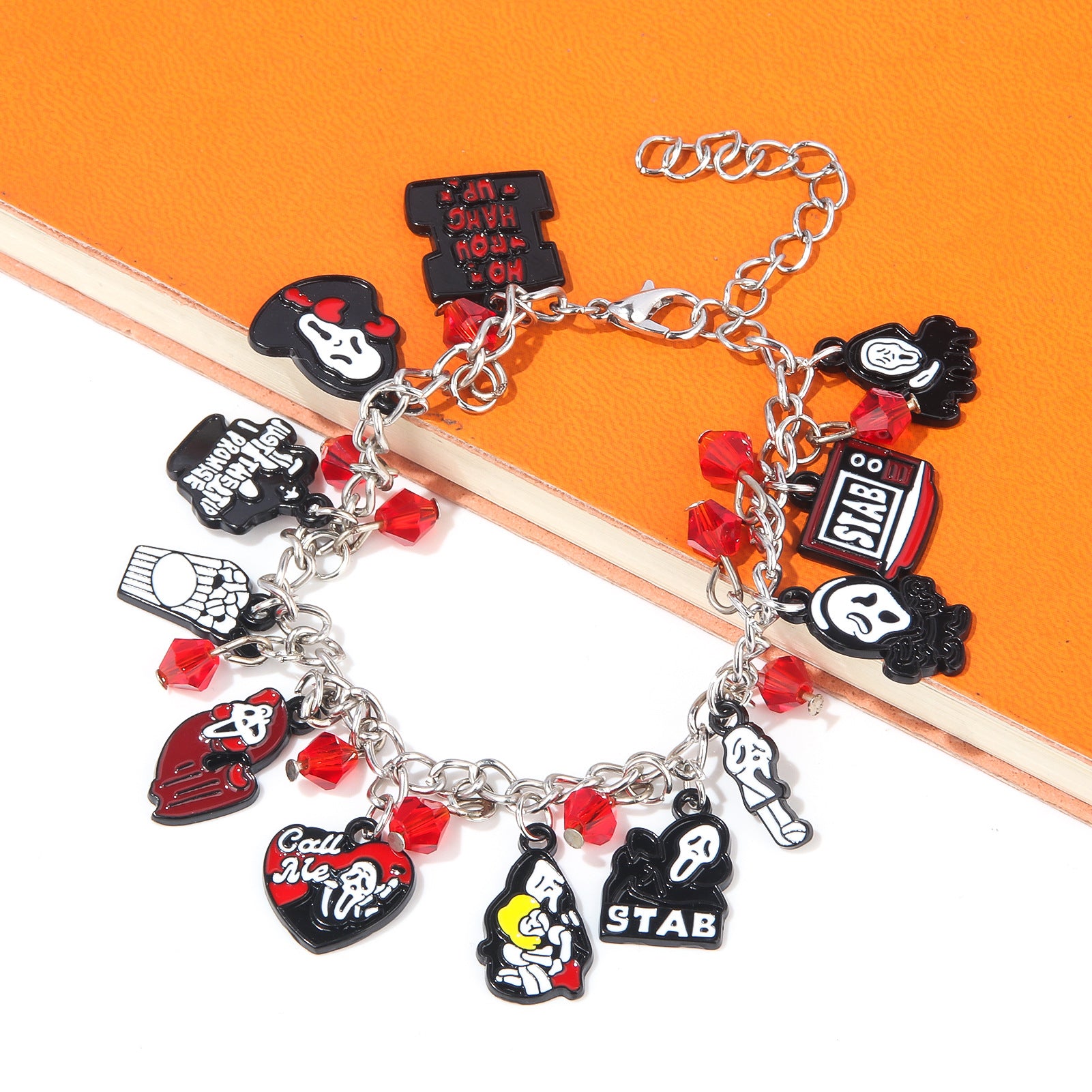 Wholesale Halloween Horror Skull Ghost Face Killer Cartoon Bracelet ACC-BT-MuMing001