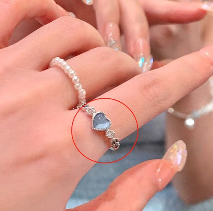 Wholesale Fashion Love Ring Opening Adjusting Ring
