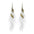 Wholesale Bohemian ethnic style feather alloy  earrings