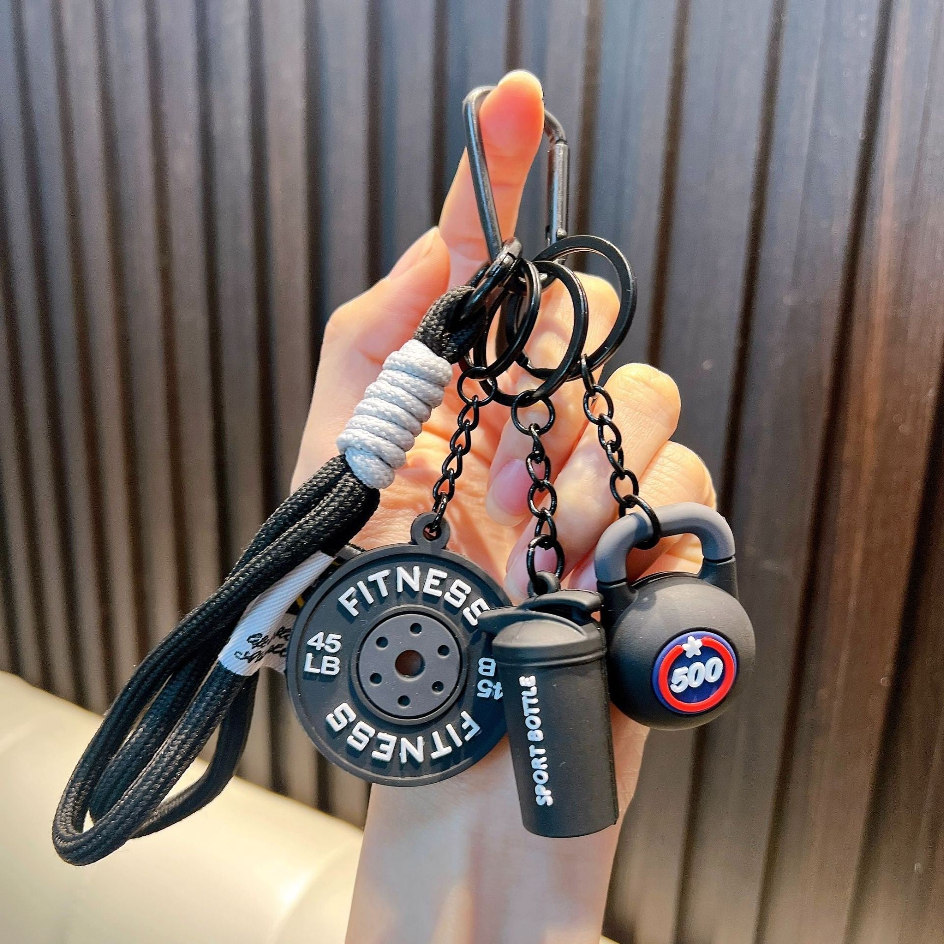 Wholesale Acrylic Tennis Tassel Keychain - Trendy Car Key Accessory for Everyday Use